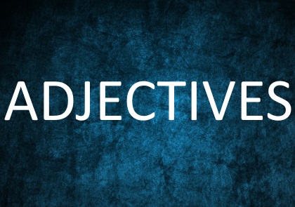 Adjectives