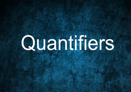 A  guide to quantifiers